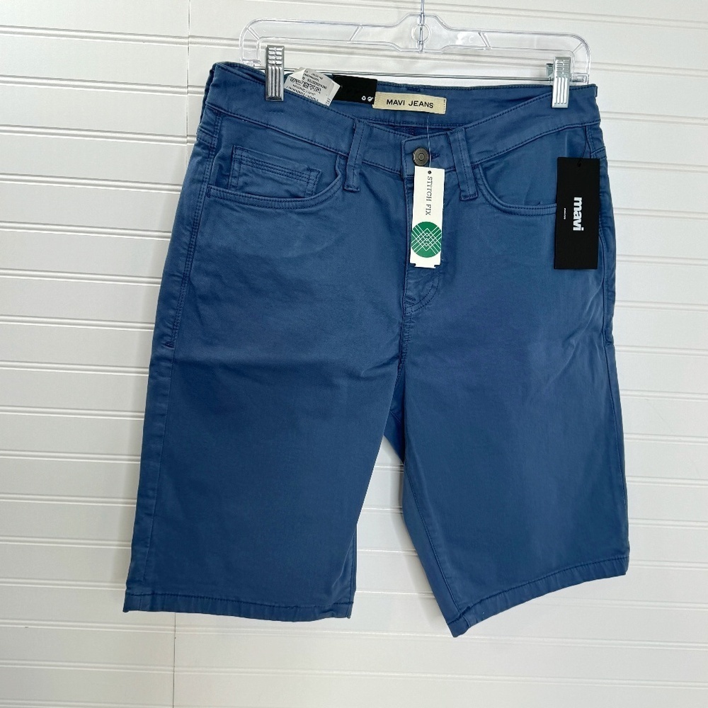 NEW Mavi John Flat Front Shorts W31 L11